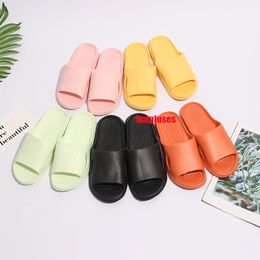 Summer Slippers Home Indoor Outdoor House Slipper For Men Women EVA Rubber Flat Slides Black White Sand Lightweight Sandal Beach Shoes