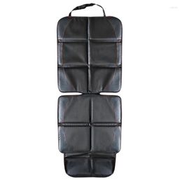 Car Seat Covers Waterproof Protector Non-Slip Child Safety Mat Cushion Storage Pockets Anti-Scratch N0HF