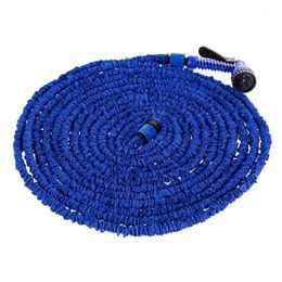 Watering Equipments Garden Hose Water Flexible Expandable Reels For Connector Blue Green 25-200FT1