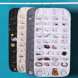 Storage Boxes Visible Jewellery Arranging Bag Wall Hanging Hooks Display Organiser Earring Ring Necklace Hanger