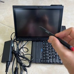 Auto -Diagnosewerkzeug Computer mit MB Star C4 C5 C6 SSD Beste Second -Hand -Laptop X220T RAM 4G i5 CPU