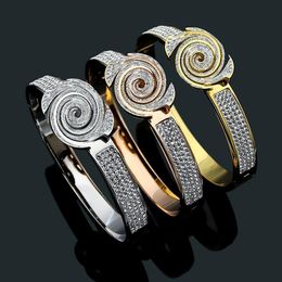 316L Titanium Steel Bangle Women Love Designer Bracelets Silver Rose Gold Bangles C Letter Cole