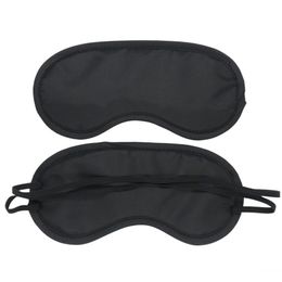 18.5 * 8.5CM Black Sleep Eye Mask Party Favor Travel Portable Shading Mask 4 Layers