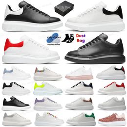 Casual Sneaker Schuhe Übergroße Designer Sohle Weiß Schwarz Leder Veet Wildleder Damen Espadrilles Herren Hochwertige flache Schnürtrainer Sneakers Größe 35-48 s