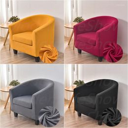 Chair Covers Split Style Spandex Sofa Cover Stretch Armchair Club Slipcover For Living Room Couch With Seat Cushion