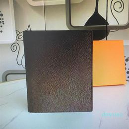 COVER Holders Planner Men A5 Notebook Diary Luxury Designer Agendas Protective Case Card Passport Holder Wallet Deskt268L