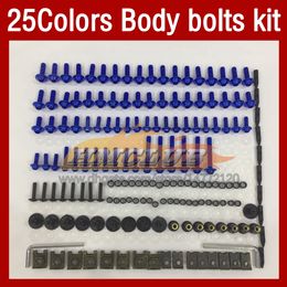 Complete Motorcycle Fairing Bolts Full Screw Kit For KAWASAKI NINJA ZX-636 ZX636 ZX6R ZX-6R ZX 6R 6 R CC 05 06 2005 2006 MOTO Body Windshield Bolt Screws Nut Nuts 268PCS / Set