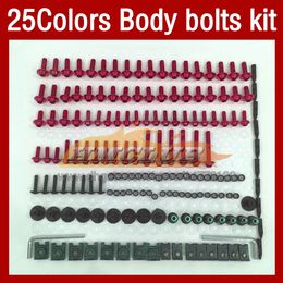 Complete Motorcycle Fairing Bolts Full Screw Kit For HONDA CBR 125R 125 125CC CBR125 R C CBR125R 11 12 13 14 15 16 17 18 MOTO Body Windshield Bolt Screws Nut Nuts 268PCS / Set