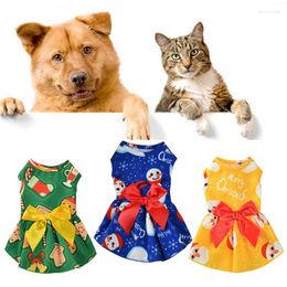 Dog Apparel Pet Dresses For Small Cat Clothing Cosplay Costume Christmas Dress Up Skirt Puppy Funny Halloween Clothes