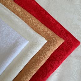 Table Napkin High-quality Jacquard Tea Towel El Towels Mouthwatering Cloth Clean Cup White Red Serviette De