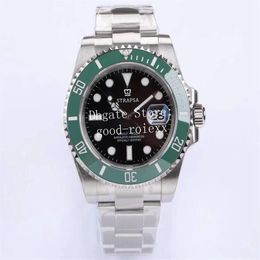 2 Style 41mm Green Ceramic Men's Automatic Watch VSF Cal 3235 Watches Eta Men Steel Dive Date 126610 Water Resistant Wristwat2642