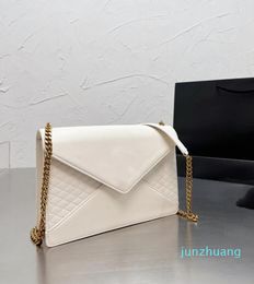 Single shoulder bag handbag handbag simple black and white chain shoulder soft lambskin 5A quality 963