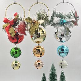 Christmas Decorations Hanging Ornaments Trees Ornament Jingle Bell Party Year For Home