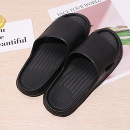 Summer Slippers Fashion Home Indoor Outdoor House Slipper For Men Women EVA Rubber Flat Slides Black Volt White Red Sand Lightweight Sandal Beach Shoes