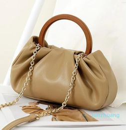 Evening Bags Elegant Fashion Women's Genuine Leather 667 And Purses Tote Bag Ladies Shoulder Crossbody For Women Purse