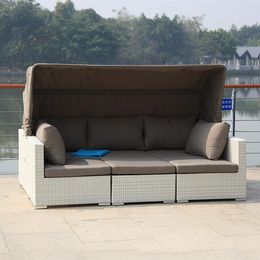 Camp Furniture Minimalist Unique Design Outdoor Garden Canopy Sofa Sets In Modern StyleCamp CampCamp