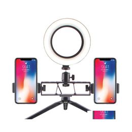 Other Led Lighting 26Cm Usb Ring Light With 3 Color Modes And Dimmable Selfie Mobile P Ography Video Makeup Drop Delivery Lights Holi Dhtdz