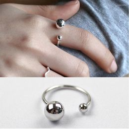 Wedding Rings Exaggerated Personality Retro Beads Ball For Women Charm Engagement Men Vintage Knuckle Finger Jewelry