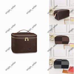 Ladies Cosmeti bags Women multifunctional Makeup bag Solid Colour retro cosmetic ladie purses toiletry Classic style womens small f2988