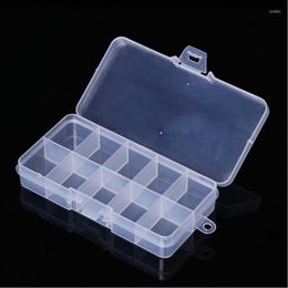 Jewelry Pouches Clear Plastic Storage Box Organizer Holder Cabinets For Small Objects