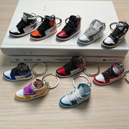 Party Favor Keychains Fashion Accessories Sneaker Keychain Designer Sport Basketball Shoes Key Holder Woman Men Kids Keyring Gift Backpack Decoration