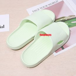 2023 Summer Slippers Fashion Home Indoor Outdoor House Slipper For Men Women EVA Rubber Flat Slides Black White Pink Sand Lightweight Sandal Beach Shoes Hot