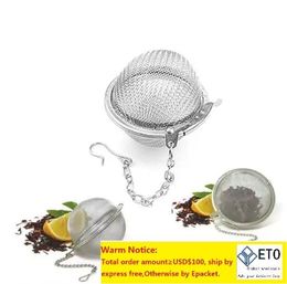 Stainless Steel tea infuser Pot Infusers Sphere Mesh Strainer Ball