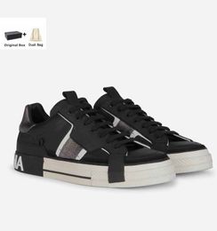 Origianl Box,Size 38-46 Men Calfskin 2.Zero Custom Sneakers Shoes Contrasting Platform Skateboard Walking Technical Nappa Leather Comfort Casual Sports Shoe