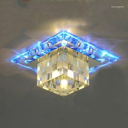 Ceiling Lights Acrylic Crystal LED Decorative Light Applicable For Hallways Corridors Porches And Living Rooms