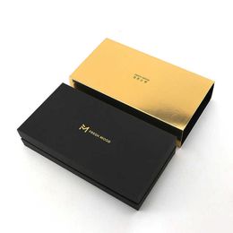 Gift Wrap Pengiriman Cepat Ekstensi Rambut Kustom Kotak Hadiah Magnetik dengan Pemasok Tutup Di Guangzhou --- DH11668 0207