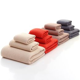 Towel Summer Breathe Freely Cotton Quickly-dry Wash Eyelet Fabric Bath Hand Set Soft Cerchief Gift