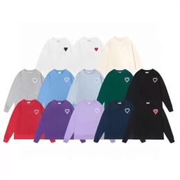 Desigenr Hoodie Mens Women Sweatshirts Tops Blouses Unisex Clothing Appearl T-shirts Long Sleeve Round Neck No Cap Plain Letters Hearts Thin O-Neck Outerwear Hoodies