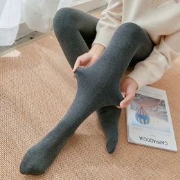 Women's Jumpsuits Rompers Spring Autumn Thermal Pantyhose Women Sock Pants Warm Thick Stockings Panty High Waist Sexy Tights Leggings Opaque Y2302