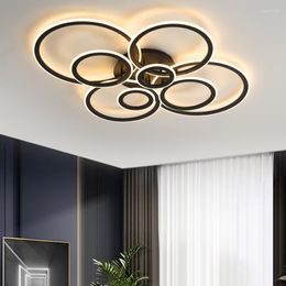 Ceiling Lights Lamp In The Living Room Modern Simple Nordic Restaurant Bedroom Light Lamps Whole House Package Group