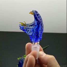 Glass Smoking Pipe Water Hookah New blue cobra glass bubble head