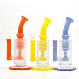 New color hookahs Tonardo heady inline perc water pipes smoking bong dab rig wax oil rigs colorful bong