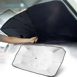 Car Windshield Sunshade Folding Front Parasol Umbrella Type Sun Shade for Car Window Summer Sun Protection Sunscreen Sun Visor