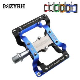 Bike Pedals MZYRH Bicycle Pedals Ultralight Anti-slip CNC BMX MTB Road Bike Pedal Cycling 3 Sealed Bearing Bike Pedals Bicycle Parts Y-02 0208
