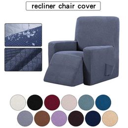 Chair Covers Waterproof Recliner Protector All-inclusive Single Seat Sofa Cover Elasticity Stretch Slipcovers Couch