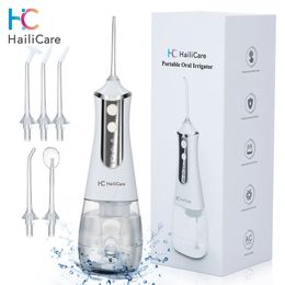 Other Oral Hygiene USB Rechargeable Electric Oral Irrigator Tooth Cleaner Portable Dental Water Jet flosser Teeth Cleaning Whitening Tool Kit Care 230207