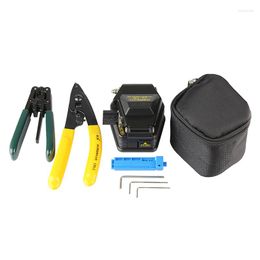 Fiber Optic Equipment 5pcs Tool Kits SKL-6C Cortadora De Fibra Optica FTTH CFS-2 Stripper Optical Kit CP-FB01 Cable Sheath