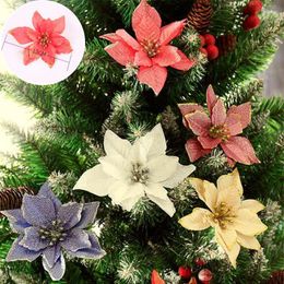 Christmas Decorations 5pcs Snowflake Bowknot Tree Decoration For Santa Claus Ornaments Xmas Gift Wedding Birthday Bell Bar Garland Ornam