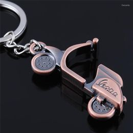 Keychains Creative Sports Motorcycle For Men Women Ancient Copper Keychain Accessories Girlfriend GiftsKeychains Fier22