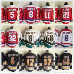 1974-1999 Movie Retro CCM Hockey Jersey Stickerei 8 Alex Ovechkin 5 Rod Langway 11 Mike Gartner 21 Dennis Maruk 12 Jeff Friesen 37 Kolzig 32 Dale Hunter Vintage Jerseys