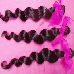 3 bundles Virgin Vietnamese Loose Curls Thick bundles Pink Ribbon Lovely Texture Buy Now