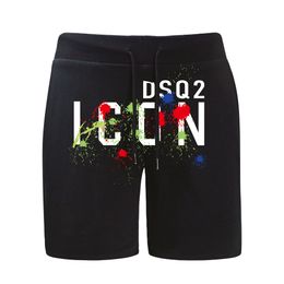 dsq2 Shorts Men's Shorts summer style Men's knitting cotton beach shorts in summer wear Elastic Waist loose casual youth dsq sweatpants big five part pants DK931