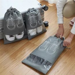 Storage Boxes Shoe Bag Non-woven Dust-proof Travel Cover Artifact Beam Mouth