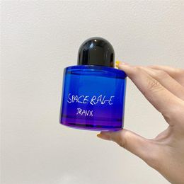 100ml Travx Space Rage Perfume Eau De Parfum Men Women Perfume Fragrance Lasting EDP Scented Blue Cologne Spray
