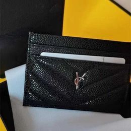 Brand Designer Change Purse Card pack Cow Pickup Bag Small Card Bags Autumn and Winter New Wallet Mini Cute High-end Leather Popular Matching Box Factory Direct Sale
