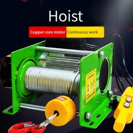 980W/1000W Heavy Electric Hoist Wire Rope Hoist Micro Electric Hoist Electric Winch 220V/380V 400KG